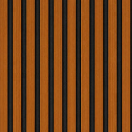 Akustik-Holzlamellenpaneel für Wände 270 × 110 cm