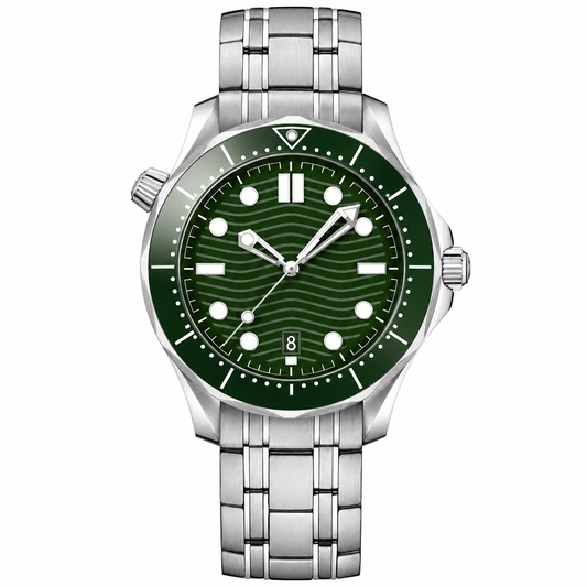 Diver Watch Green Steel 42mm product photo