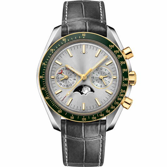 Chronograph Watch Silver Dial 44mm product photo
