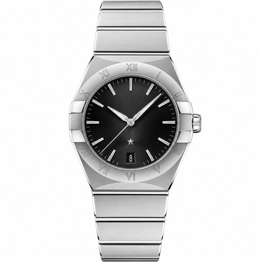 Gents Dress Watch Black Steel 36mm product photo